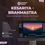 Kesariya - Brahmastra Wedding Highlight Premiere Pro Project - Cinematic Highlight Project