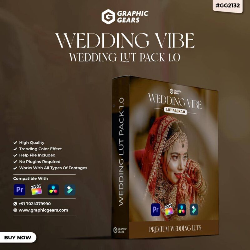 Wedding Color Grading Luts Pack with Presets