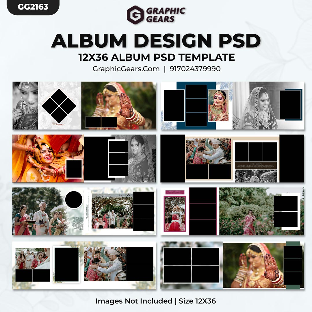 Download Wedding Album PSD - Wedding Album Design PSD