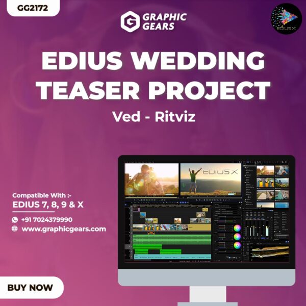 Wedding Teaser Project For Edius - Ved