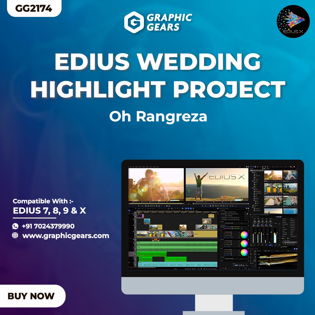 Edius Wedding Highlight Project - Oh Rangreza
