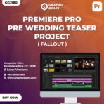 Pre-Wedding Teaser Project - Cinematic Pre-Wedding Teaser Premiere Pro Project