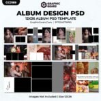 Download Free Wedding Album PSD - Wedding Album Design PSD Pack 05