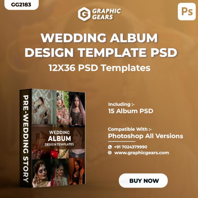 Download Free Wedding Album PSD - Wedding Album Design PSD