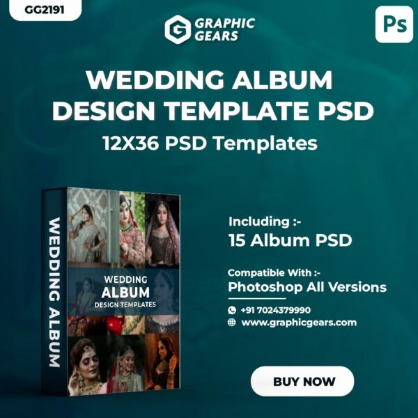 Download Free Wedding Album PSD - Wedding Album Design PSD Pack 07