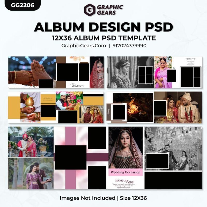 psd album templates free download 2024