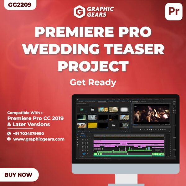 Cinematic Wedding Teaser Project For Premiere Pro - Get Ready