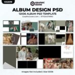 Download Wedding Album Design PSD Templates 2024 - 12X36 Album PSD Pack 24