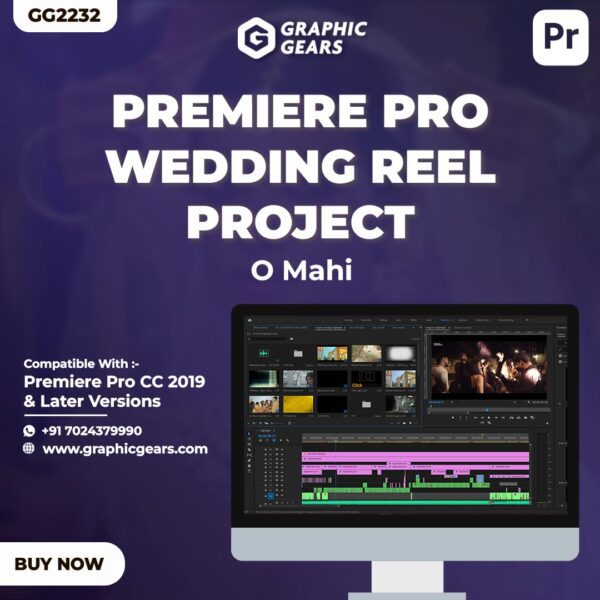 Wedding Reel Premiere Pro Project - Cinematic Reel Project - O Mahi