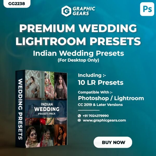 10 Premium Wedding Lightroom Presets - Indian Wedding Presets