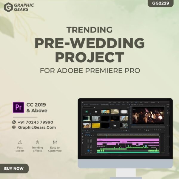 Pre-Wedding Premiere Pro Project - Ready To Use Premiere Pro Project